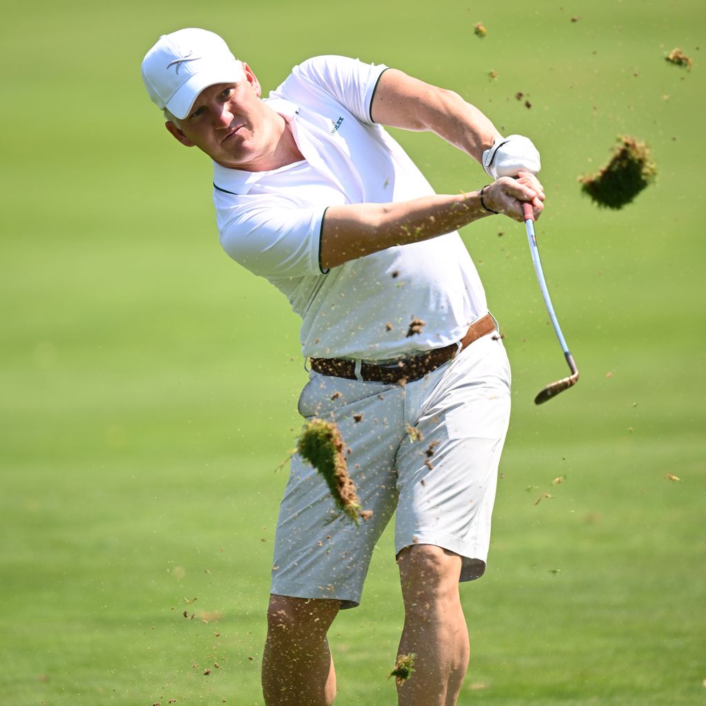 Bastian Schweinsteiger spielt Golf, Juli 2022