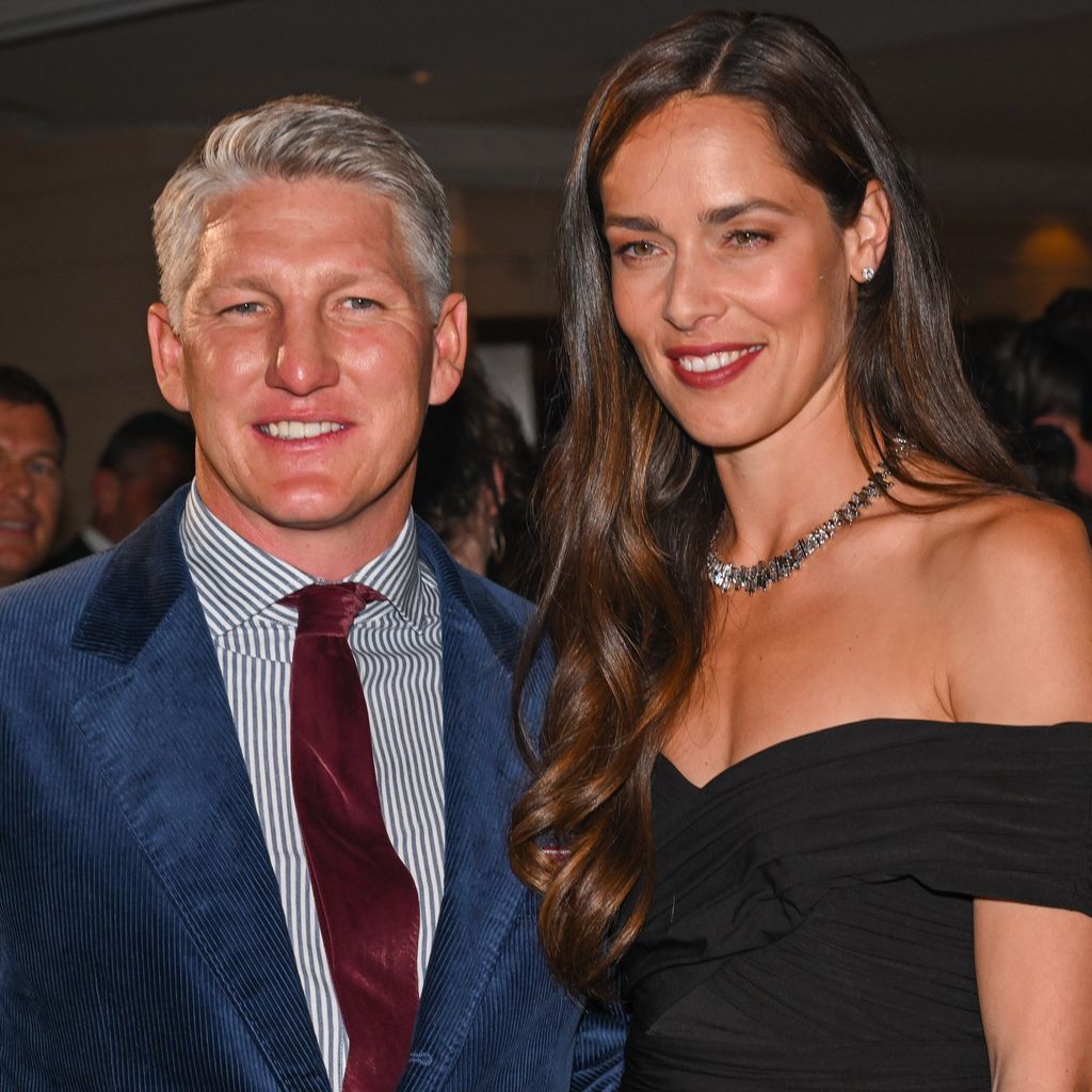 Bastian Schweinsteiger mit Ana Ivanović  bei den Best Brands Awards, April 2022