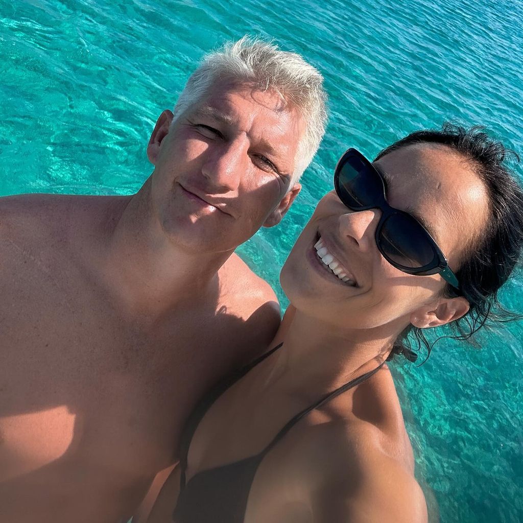 Bastian Schweinsteiger und Ana Ivanović