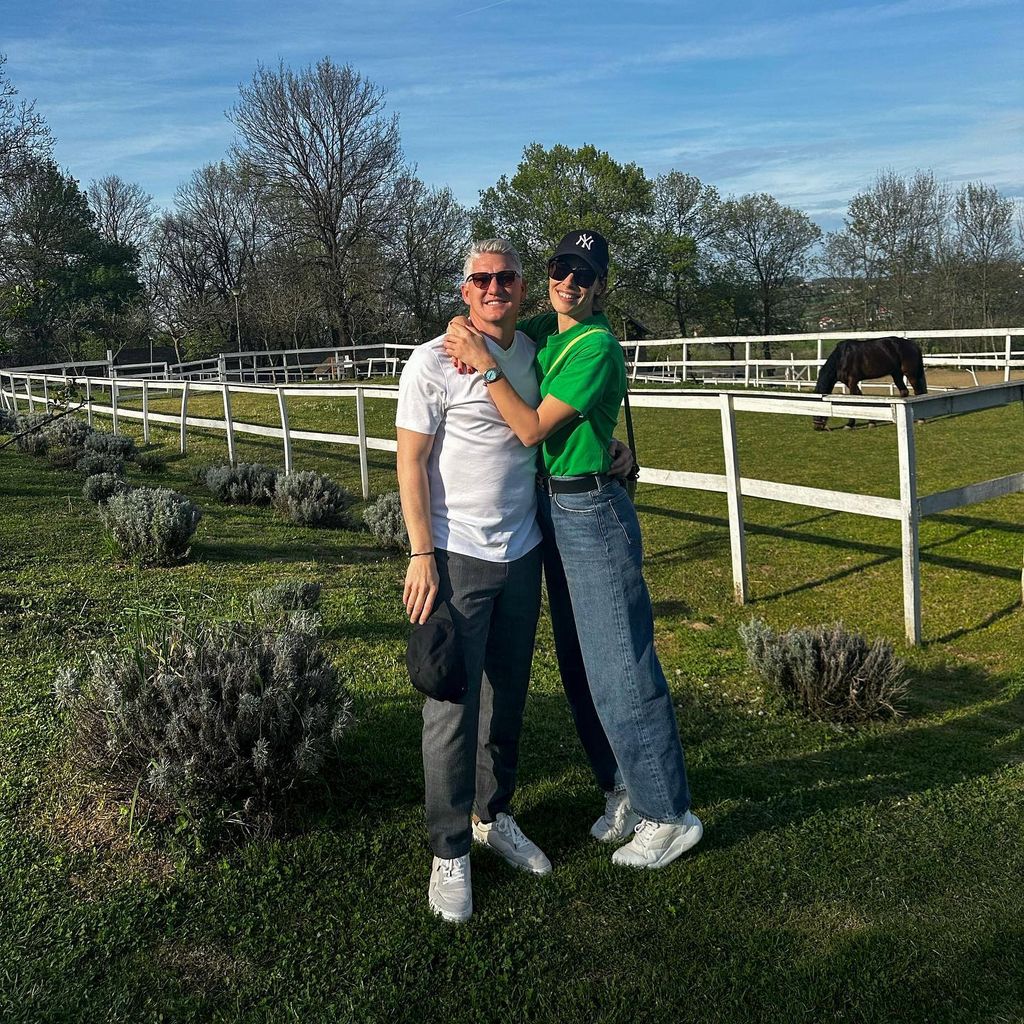 Bastian Schweinsteiger und Ana Ivanović
