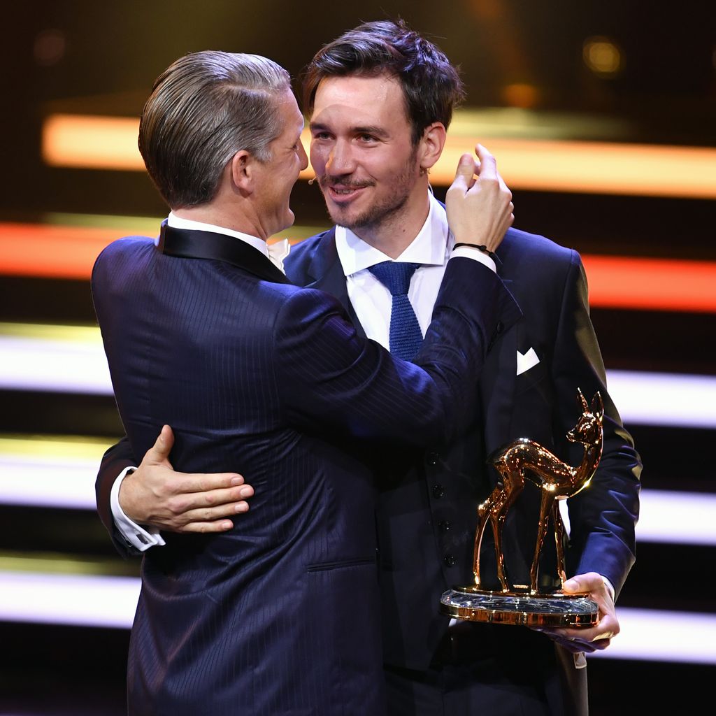 Bastian Schweinsteiger und Felix Neureuther 2016