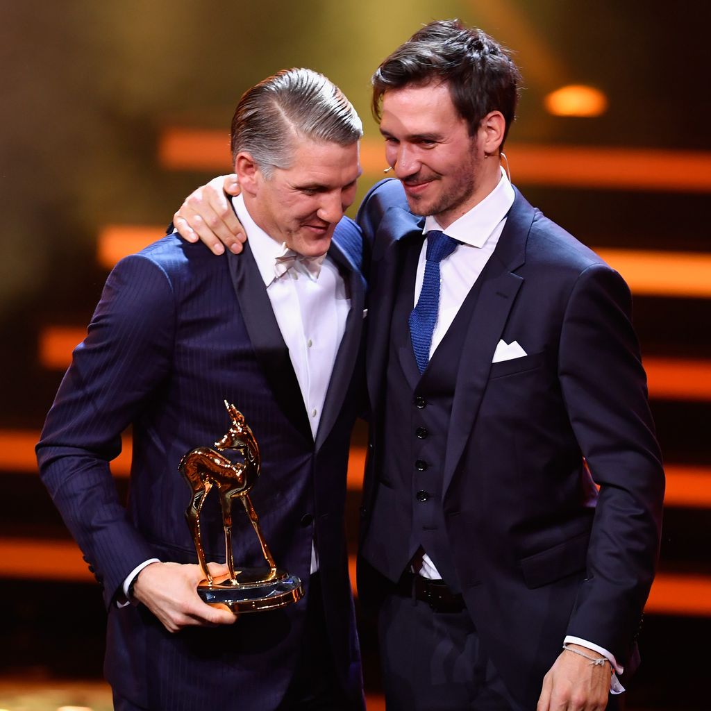 Bastian Schweinsteiger und Felix Neureuther bei den Bambi Awards 2016