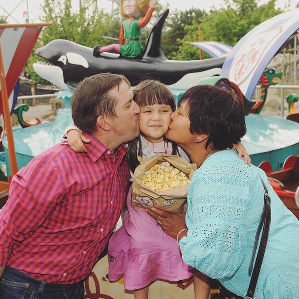 Bauer Josef, Jorafina und Narumol im Legoland, 2017