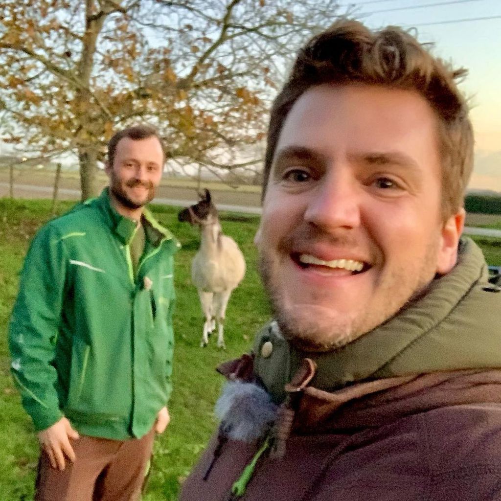 Bauer Peter und Bauernreporter Ralf, November 2020