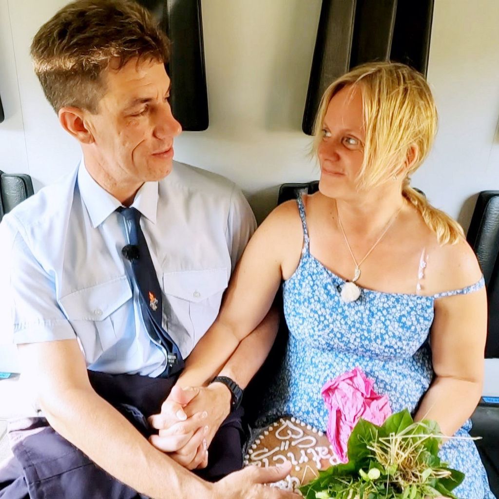 "Bauer sucht Frau"-Jörg mit seiner Hofdame Patricia