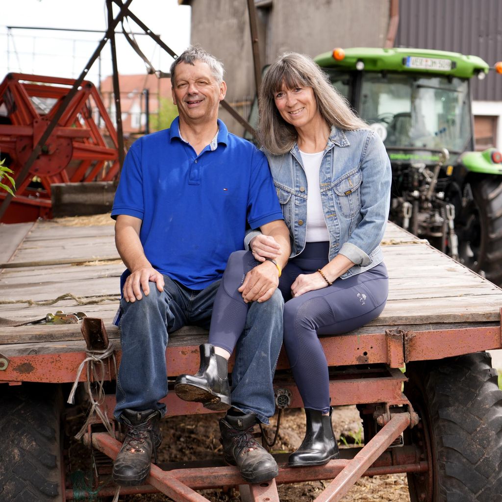 "Bauer sucht Frau"-Kandidaten Johann und Katja