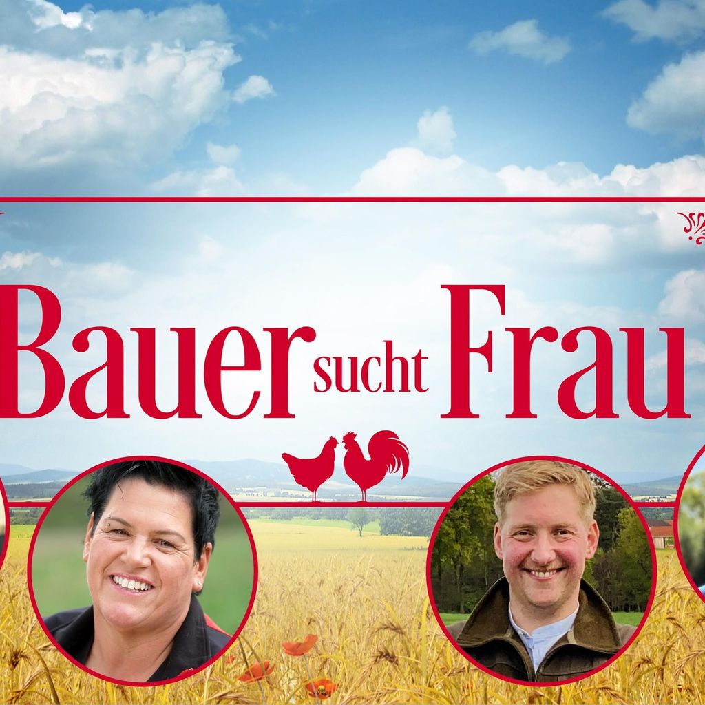 "Bauer sucht Frau"-2025 mit Friedrich, Simone, Daniel und Johann