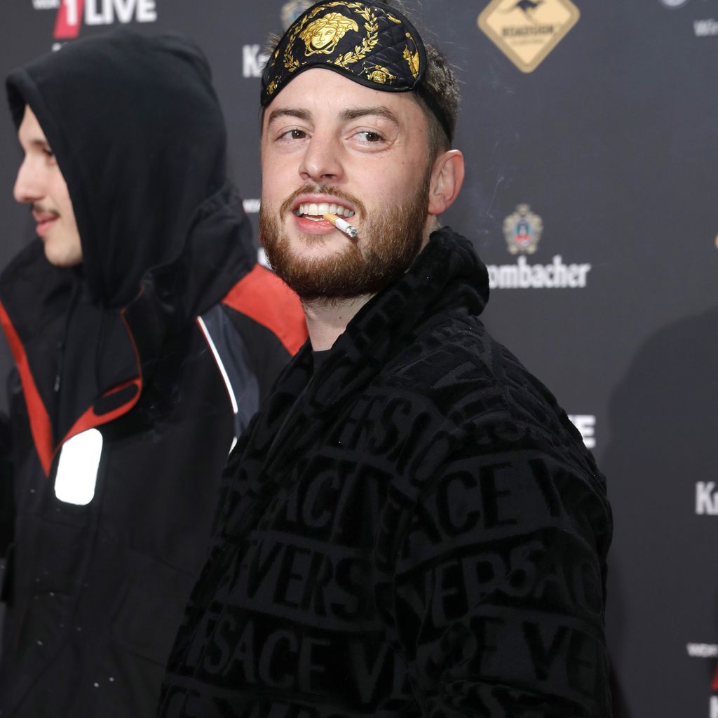 Rapper Bausa bei der 1Live Krone