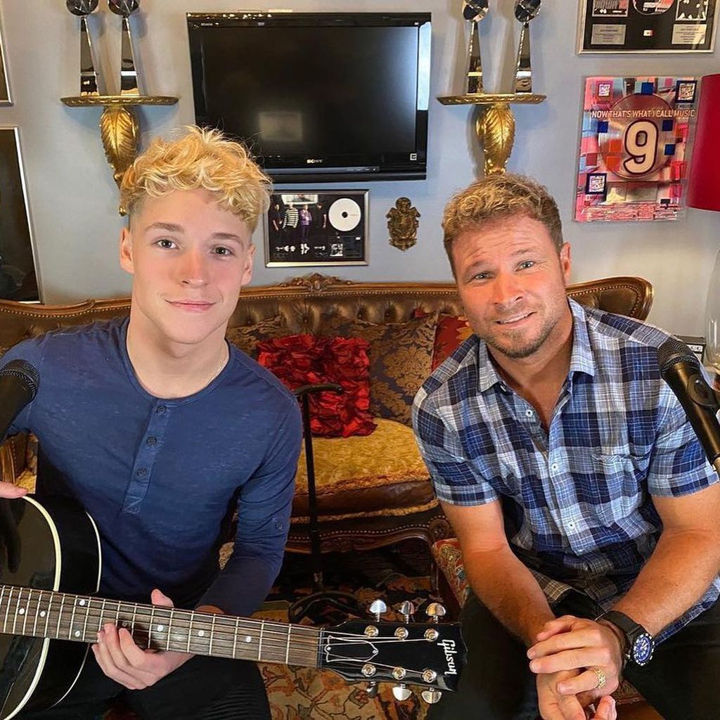 Baylee und Brian Littrell