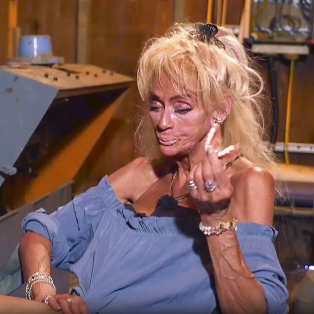 Realitystar Bea Fiedler bei "Das große Promi-Büßen", 2024