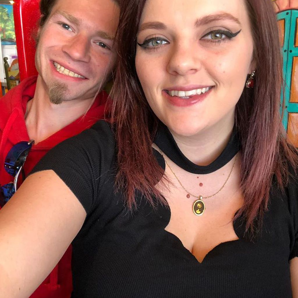 Bear Brown und seine Ex-Verlobte Raiven, August 2019