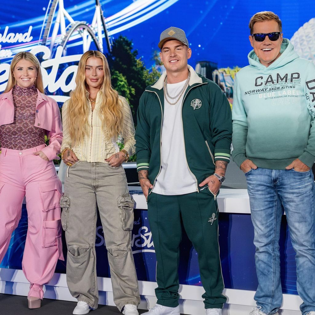 Beatrice Egli, Loredana, Pietro Lombardi und Dieter Bohlen, DSDS-Jury 2024
