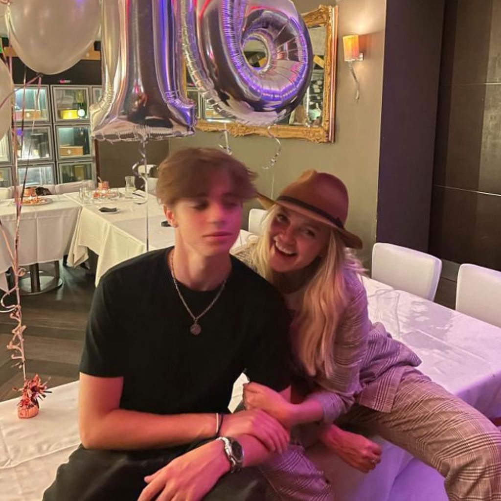 Beau Jones und Emma Bunton im August 2023