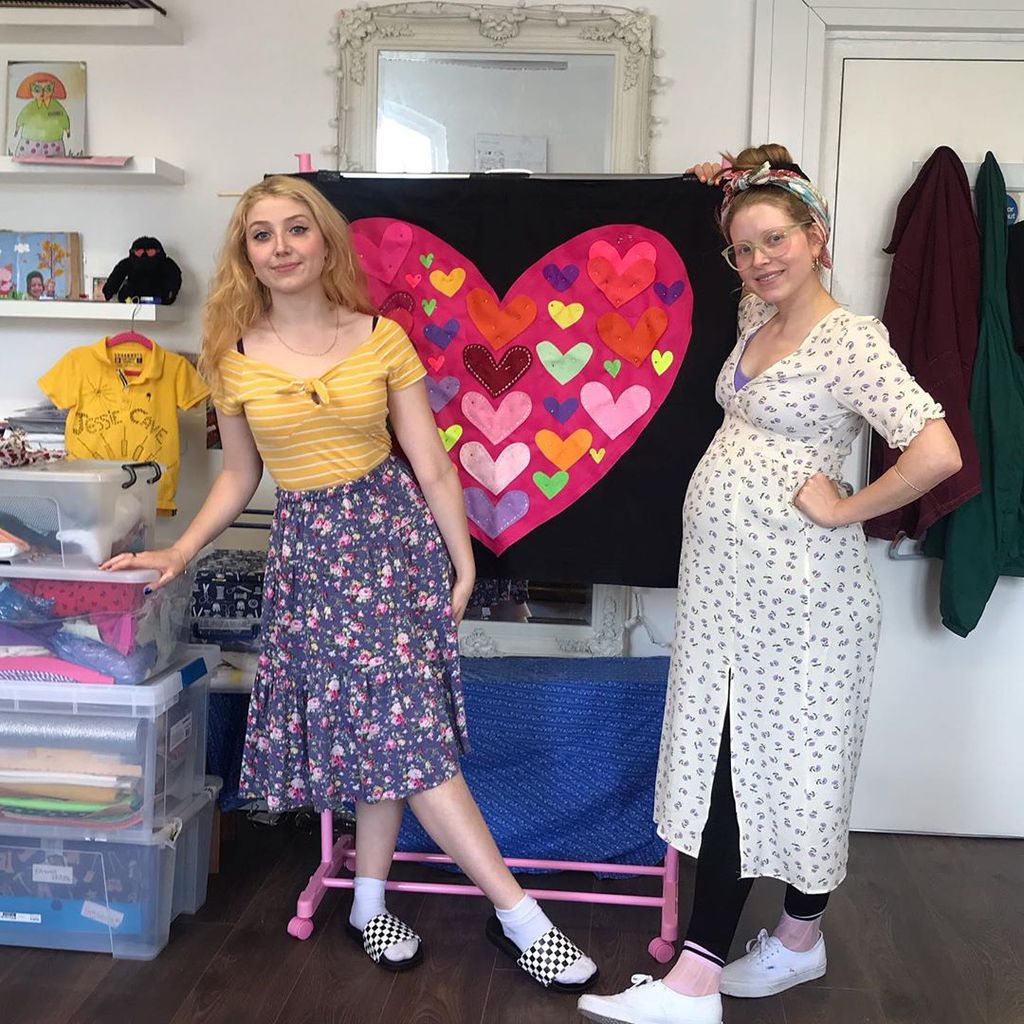 Bebe und Jessie Cave im August 2020