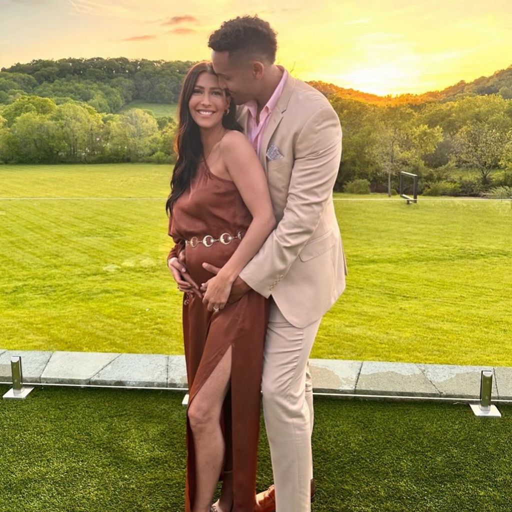 Becca Kufrin und Thomas Jacobs im April 2023