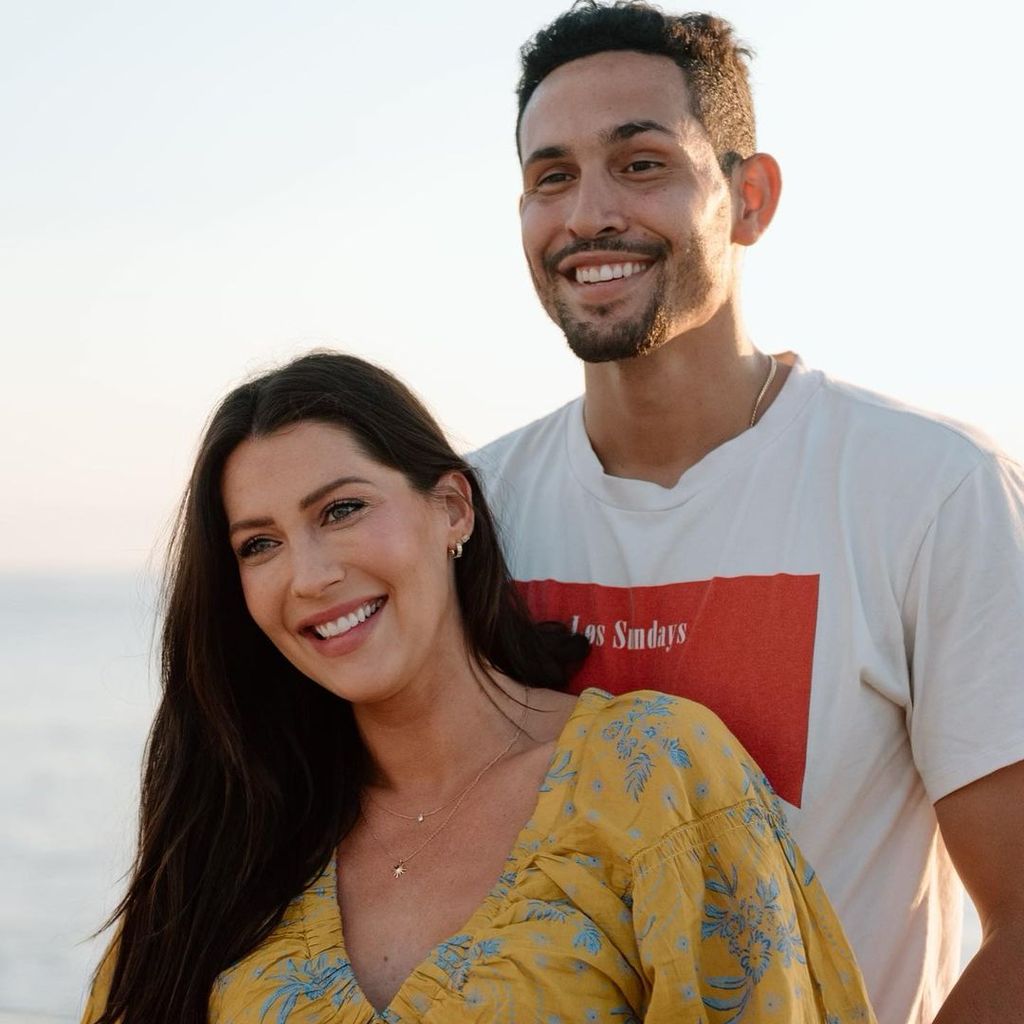 Becca Kufrin und Thomas Jacobs im August 2023