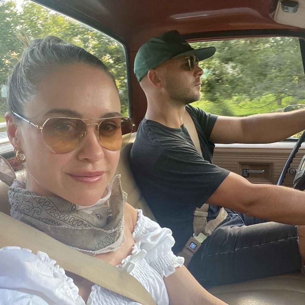 Becca Tobin und ihr Mann