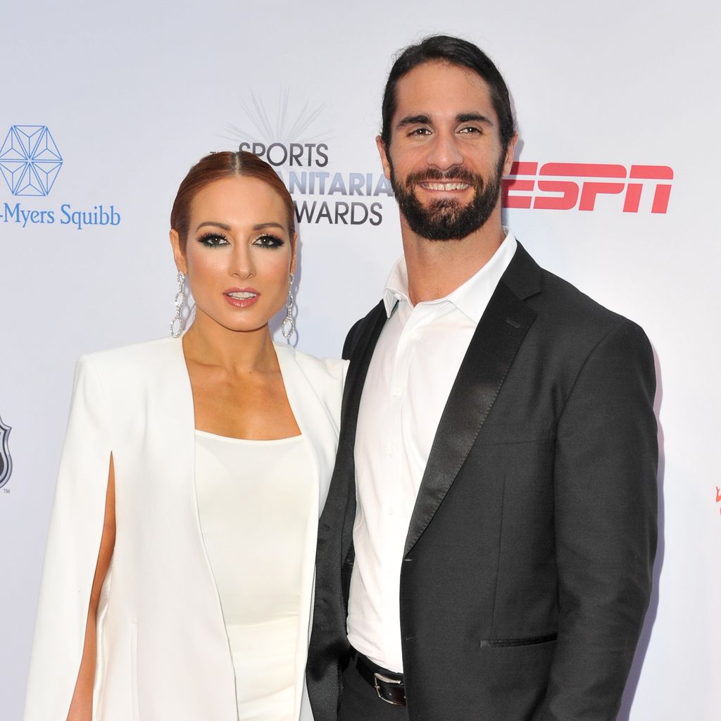 Becky Lynch und Seth Rollins