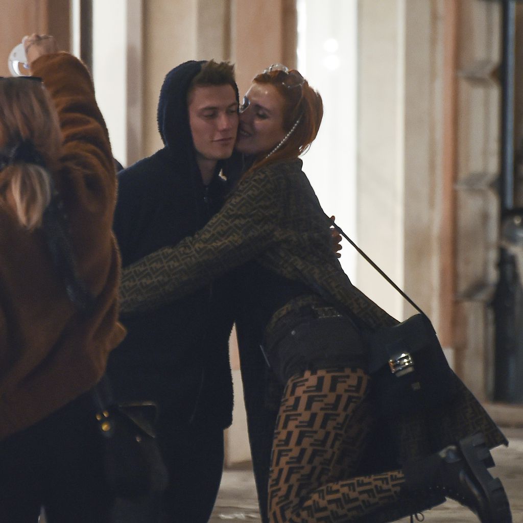 Bejamin Mascolo und Bella Thorne in Rom