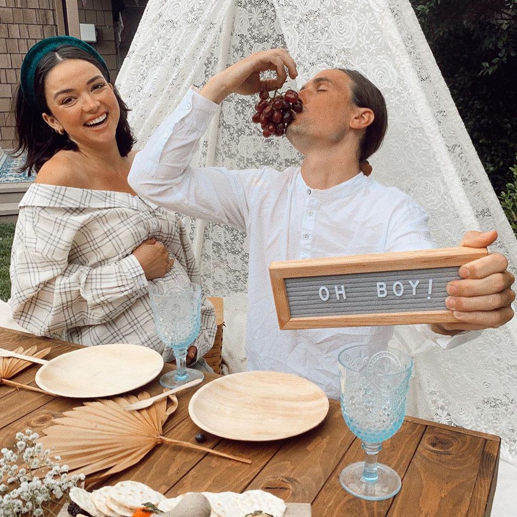 Bekah Martinez und ihr Freund Grayston Leonard, April 2020
