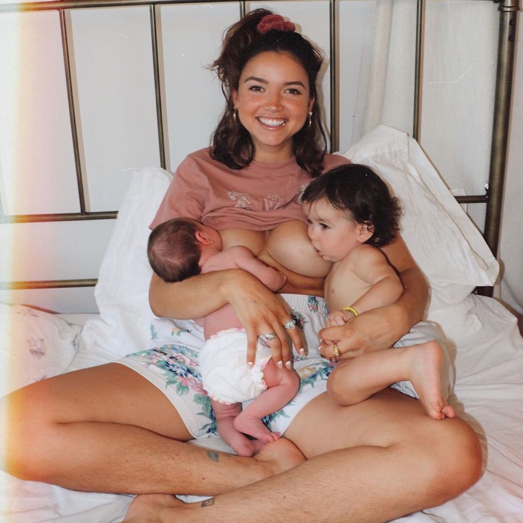 Bekah Martinez mit ihren Kindern Franklin und Ruth