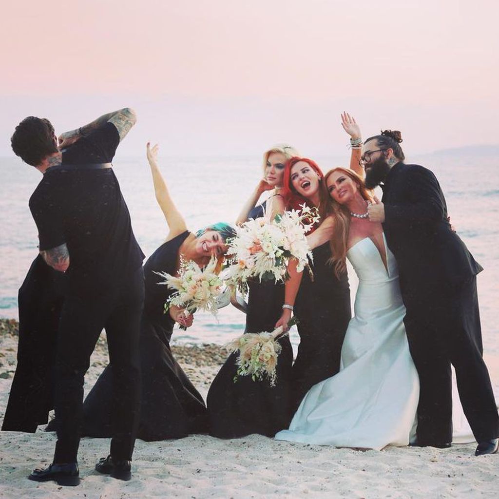 Bella Thorne auf der Hochzeit ihrer Mutter Tamara