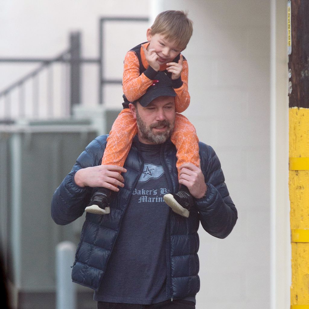 Ben Affleck und sein Sohn Samuel