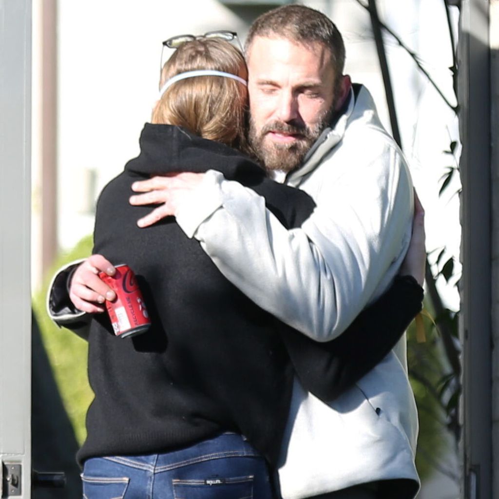 Ben Affleck und seine Tochter Violet im Januar 2025