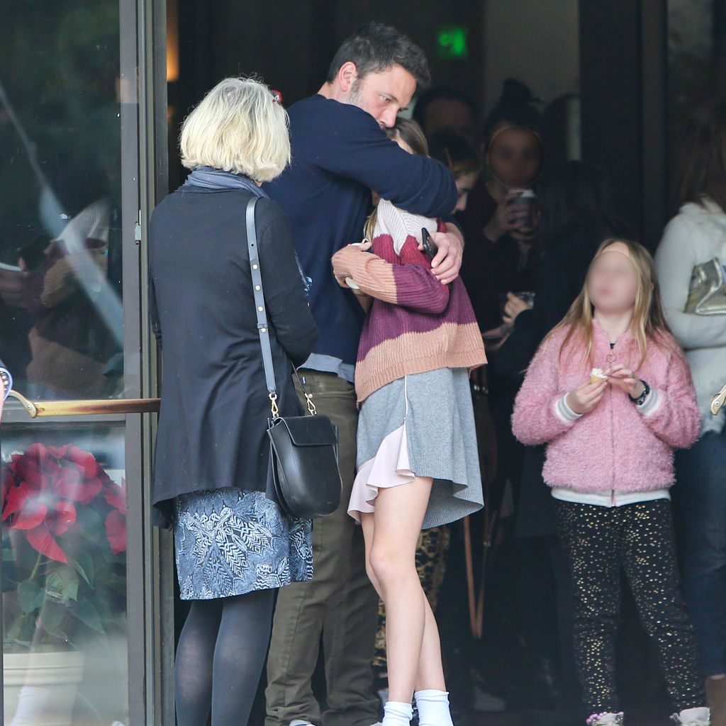 Ben Affleck und seine Tochter Violet in Los Angeles