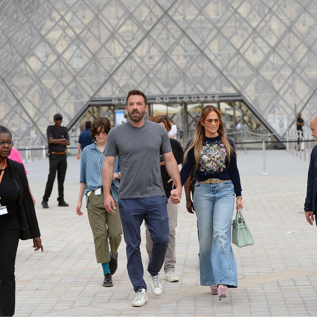 Ben Affleck und Jennifer Lopez mit Bens Tochter Seraphina (l.)