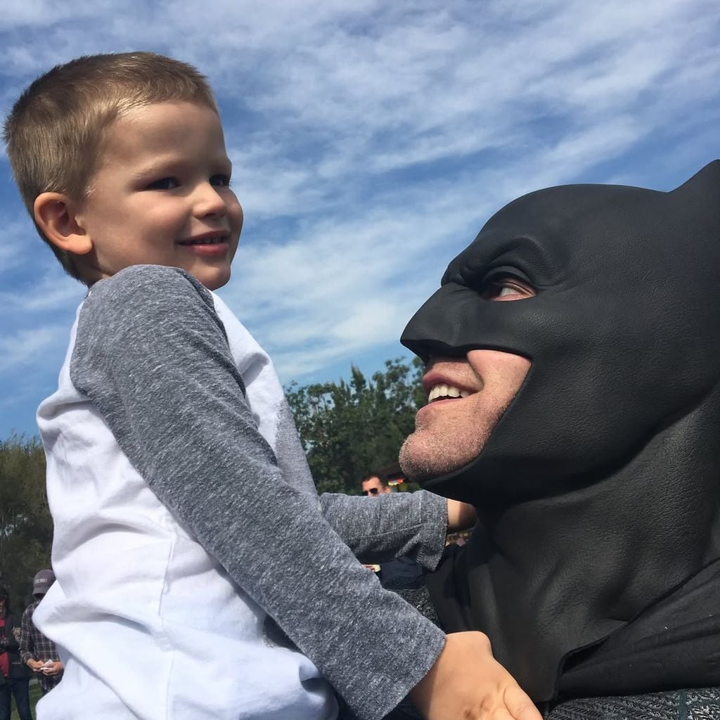Ben Affleck mit seinem Sohn Samuel