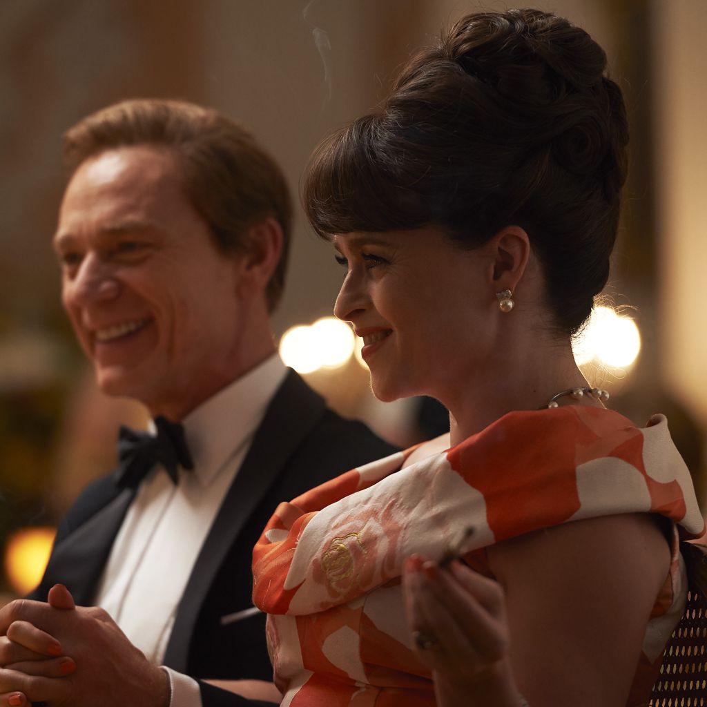 Ben Daniels und Helena Bonham Carters als Anthony Armstrong und Prinzessin Margaret in "The Crown"