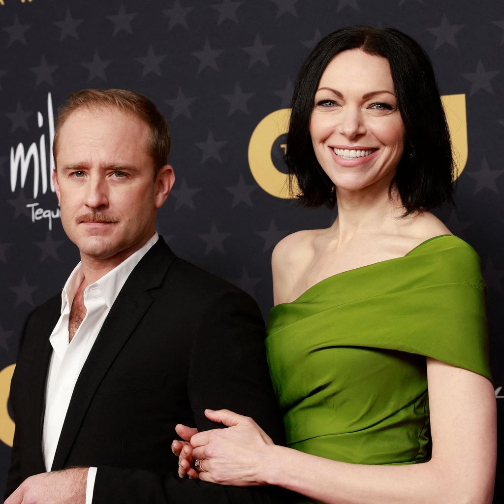 Ben Foster und Laura Prepon im Januar 2023