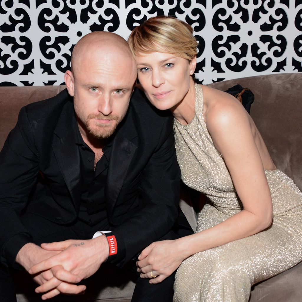 Ben Foster und Robin Wright bei den Golden Globes 2014