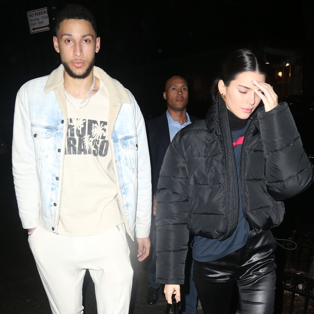 Ben Simmons und Kendall Jenner im Februar 2019 in New York