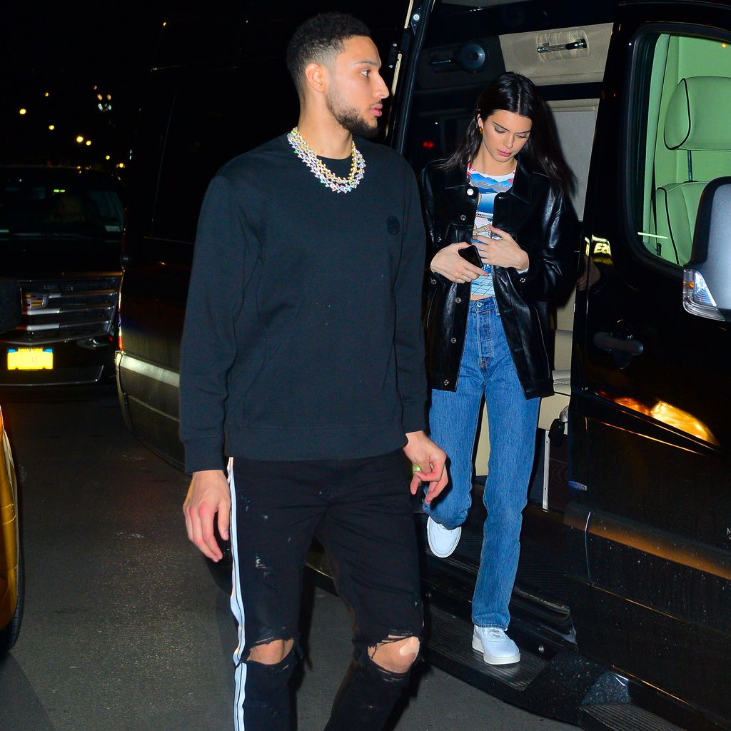 Ben Simmons und Kendall Jenner, Februar 2019