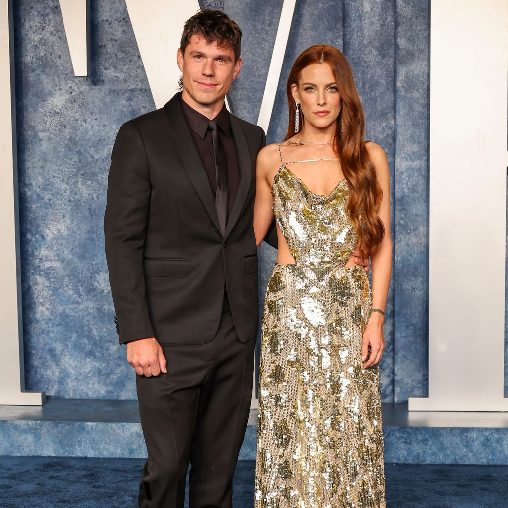 Ben Smith-Petersen und Riley Keough auf der Vanity Fair Oscar Party 2023