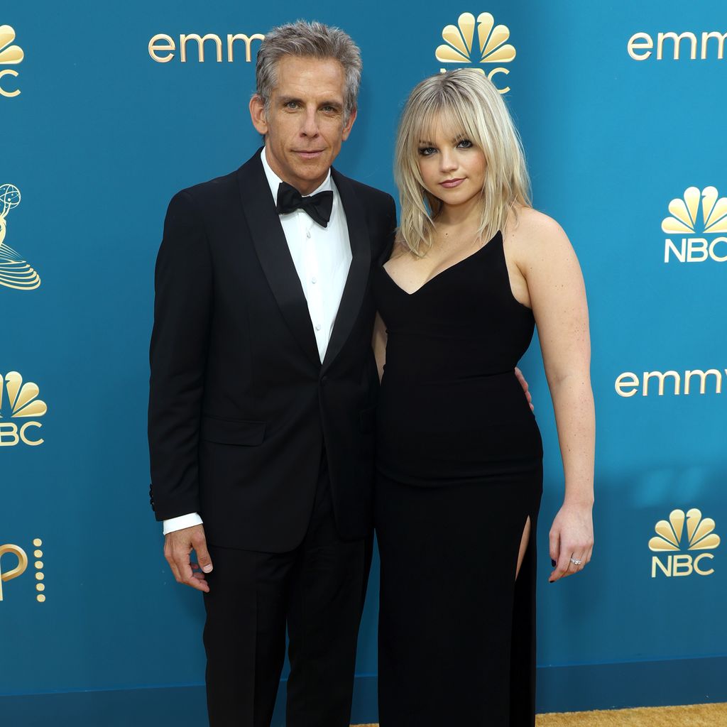 Ben Stiller und seine Tochter Ella Stiller bei den Emmy Awards 2022
