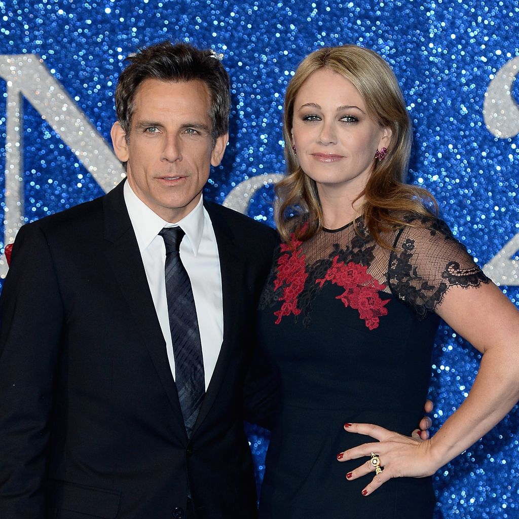 Ben Stiller und Christine Taylor bei einem Screening von "Zoolander 2", 2016