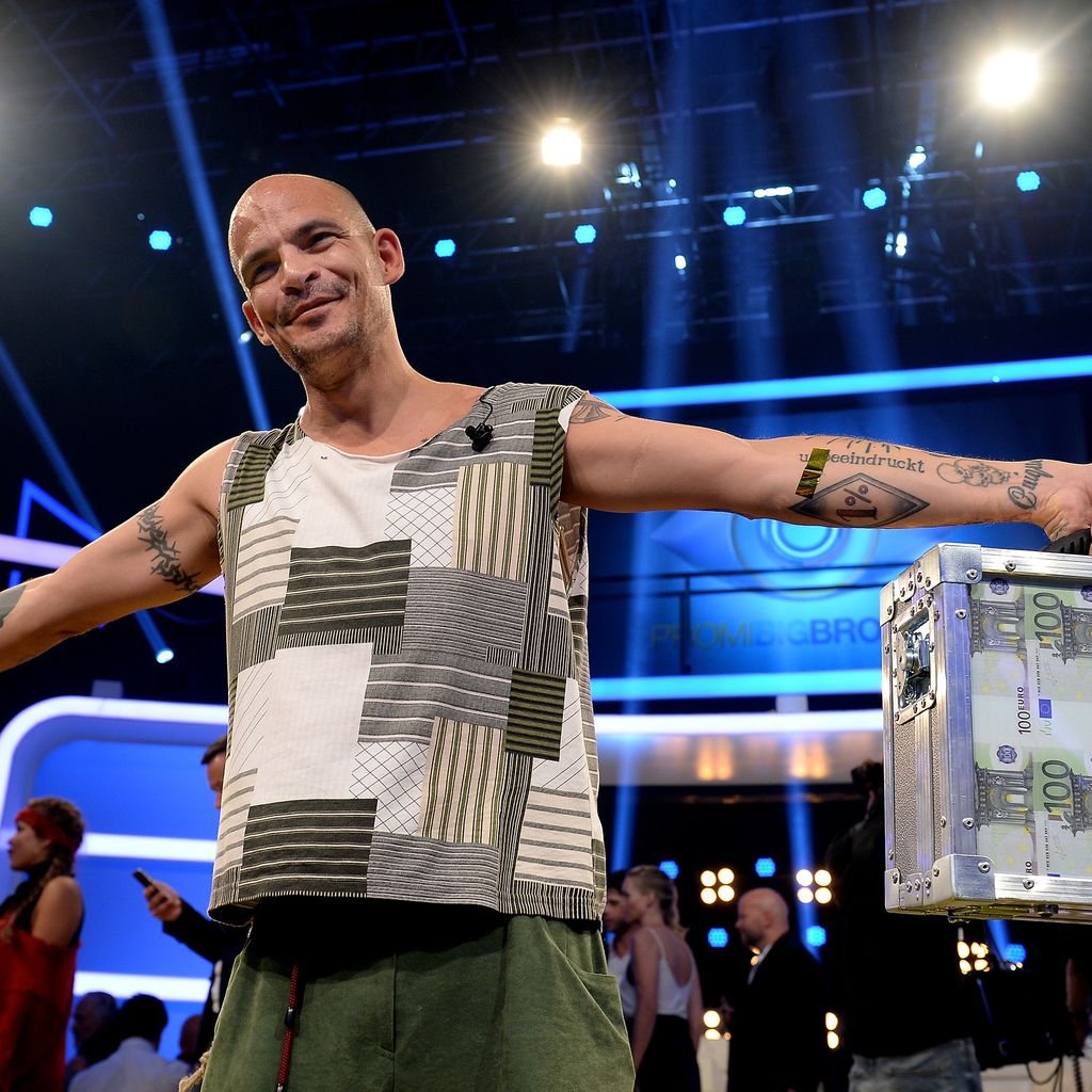 Ben Tewaag nach seinem Gewinn bei Promi Big Brother 2016