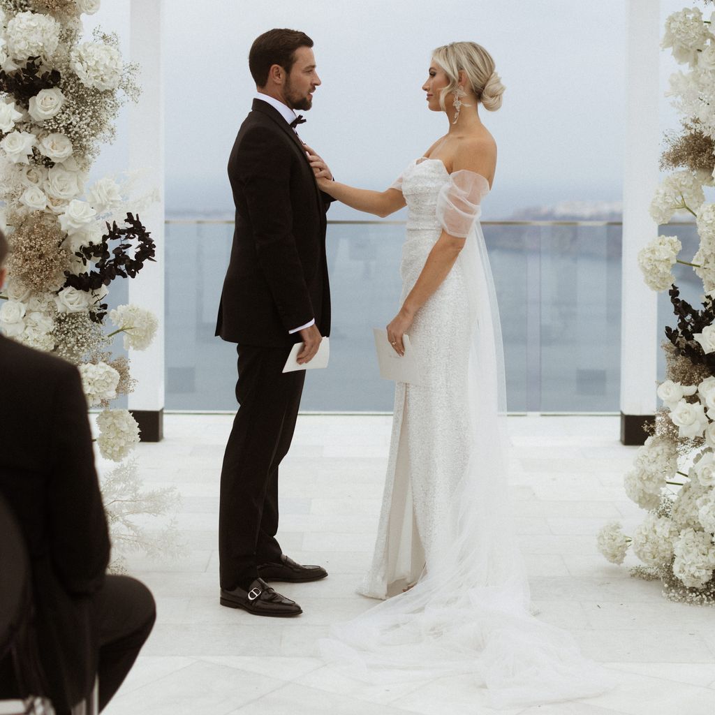 Ben und Sissi Melzer bei ihrer Hochzeit