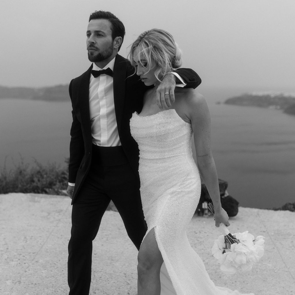 Ben und Sissi Melzer bei ihrer Hochzeit