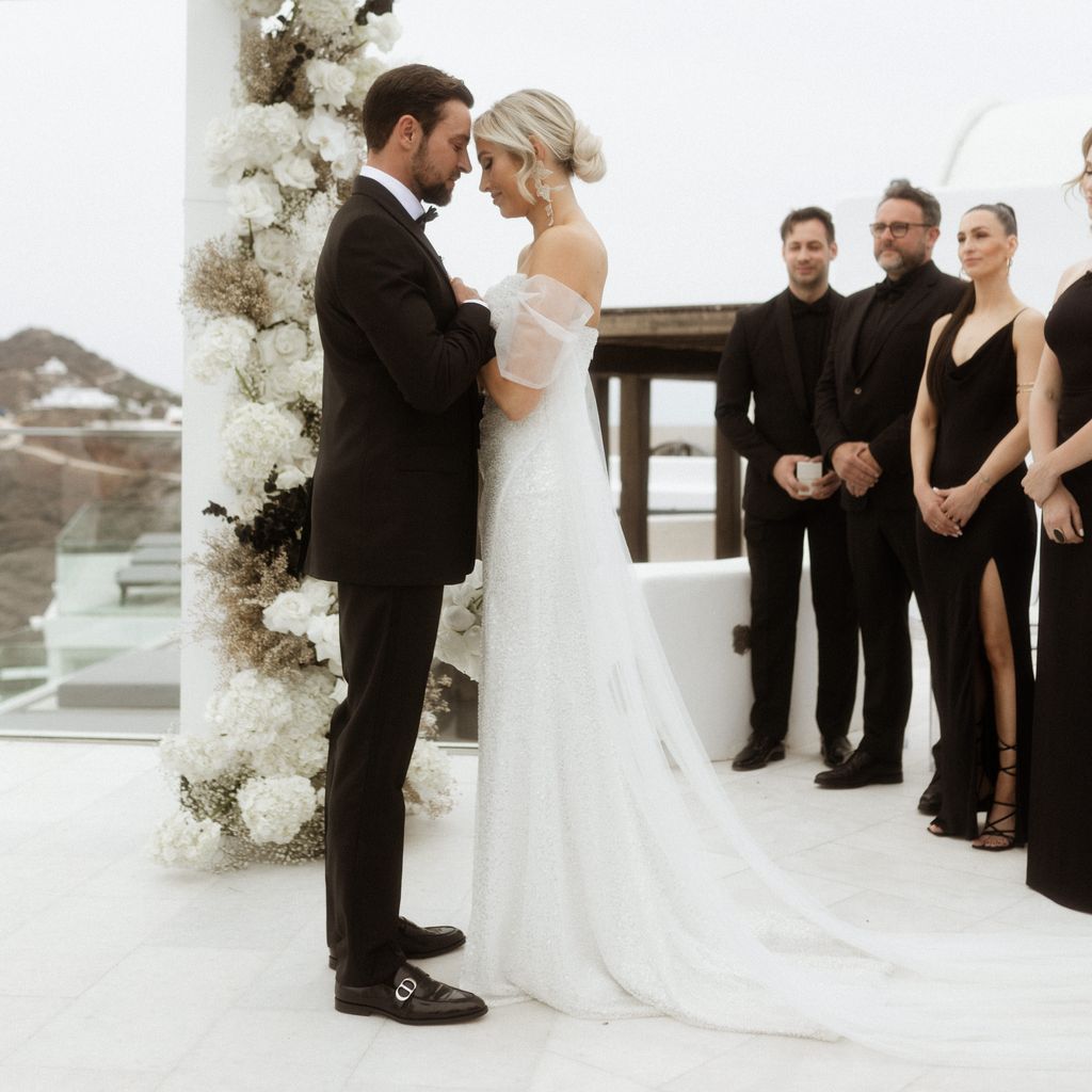 Ben und Sissi Melzer bei ihrer Hochzeit 2023