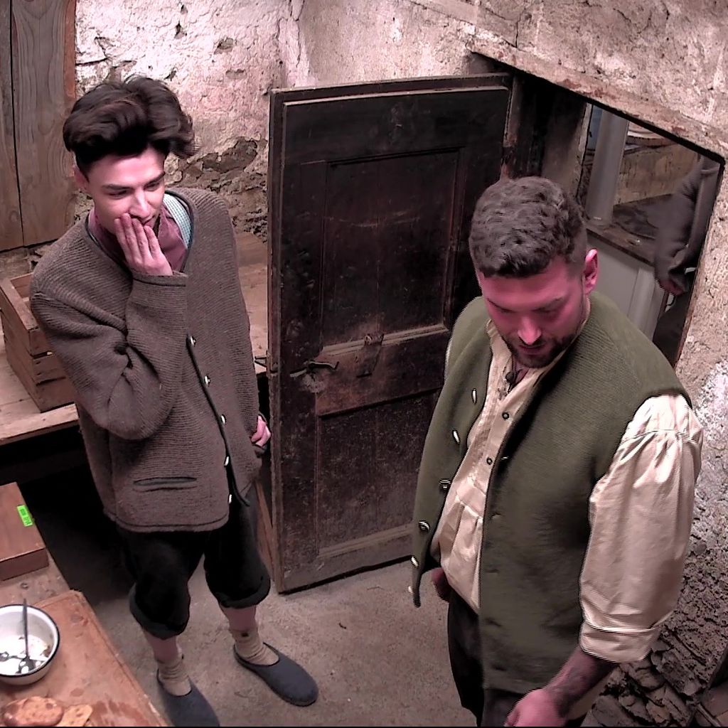 Benedetto Patterno und Ioannis Amanatidis in Folge zwei von "Die Alm"