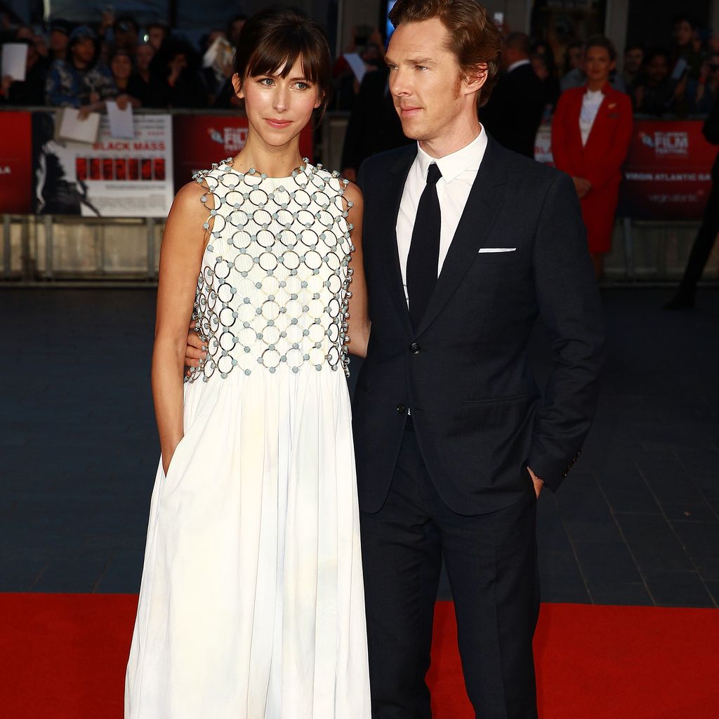 Sophie Hunter und Benedict Cumberbatch bei der Premiere von "Black Mass"