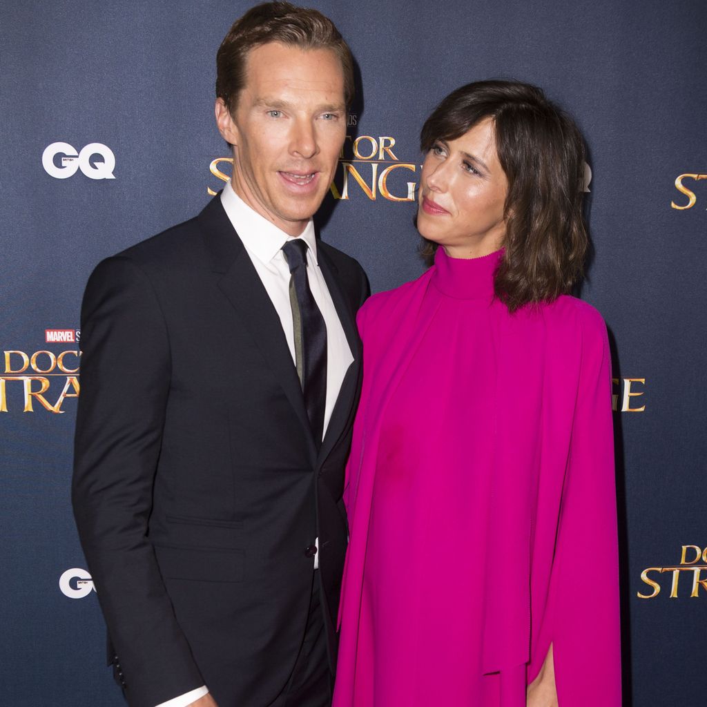 Benedict Cumberbatch und Sophie Hunter beim Red Carpet Launch von "Doctor Strange"