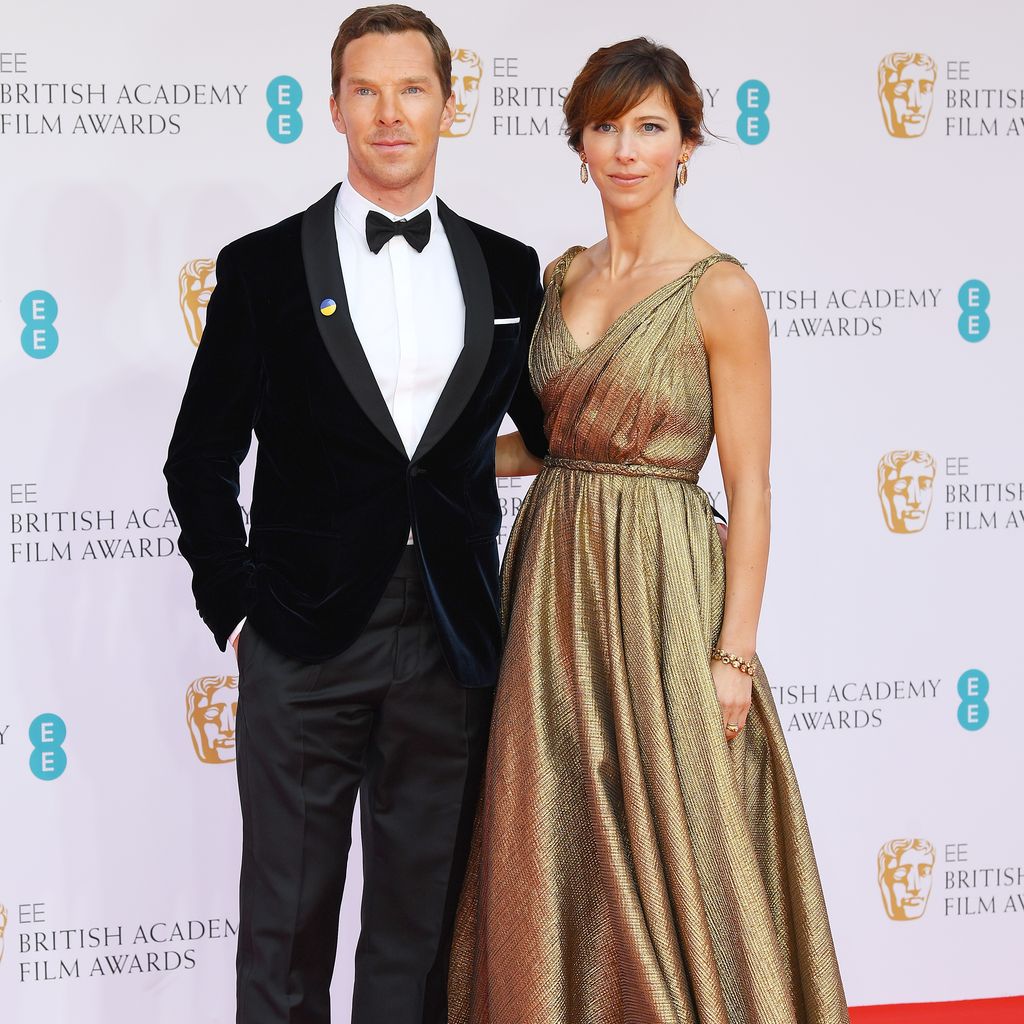 Benedict Cumberbatch und Sophie Hunter bei den BAFTAs 2022