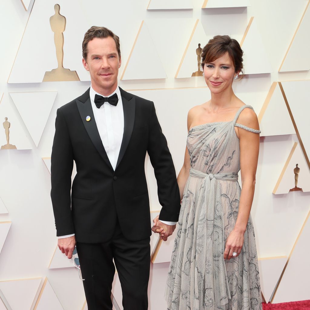 Benedict Cumberbatch und Sophie Hunter bei der Oscar-Verleihung 2022