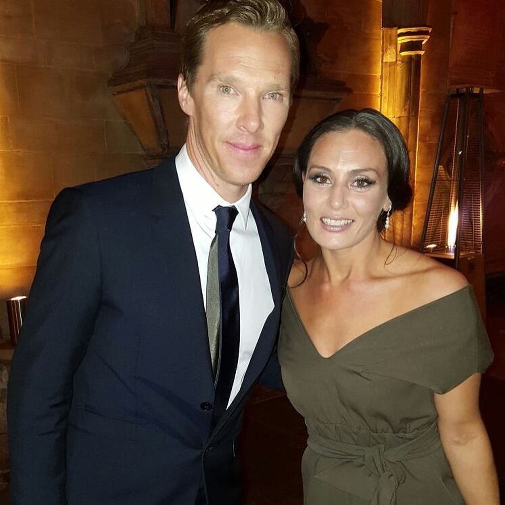 Benedict Cumberbatch und Zara Phythian, 2016
