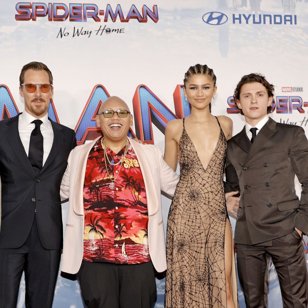 Der Cast von "Spider-Man: No Way Home" im Dezember 2021
